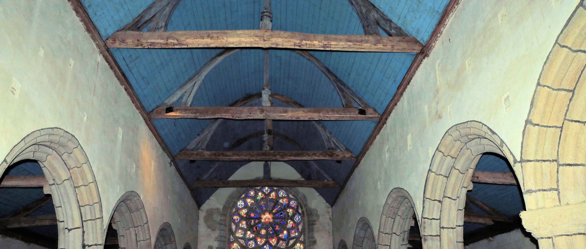 Travaux à la chapelle Saint-Herbot, épisode 3 : la charpente