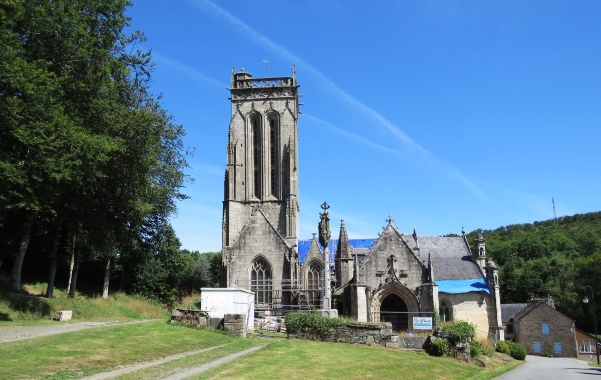 Travaux à la chapelle Saint-Herbot, épisode 8 : interventions des entreprises en mai-juin 2025